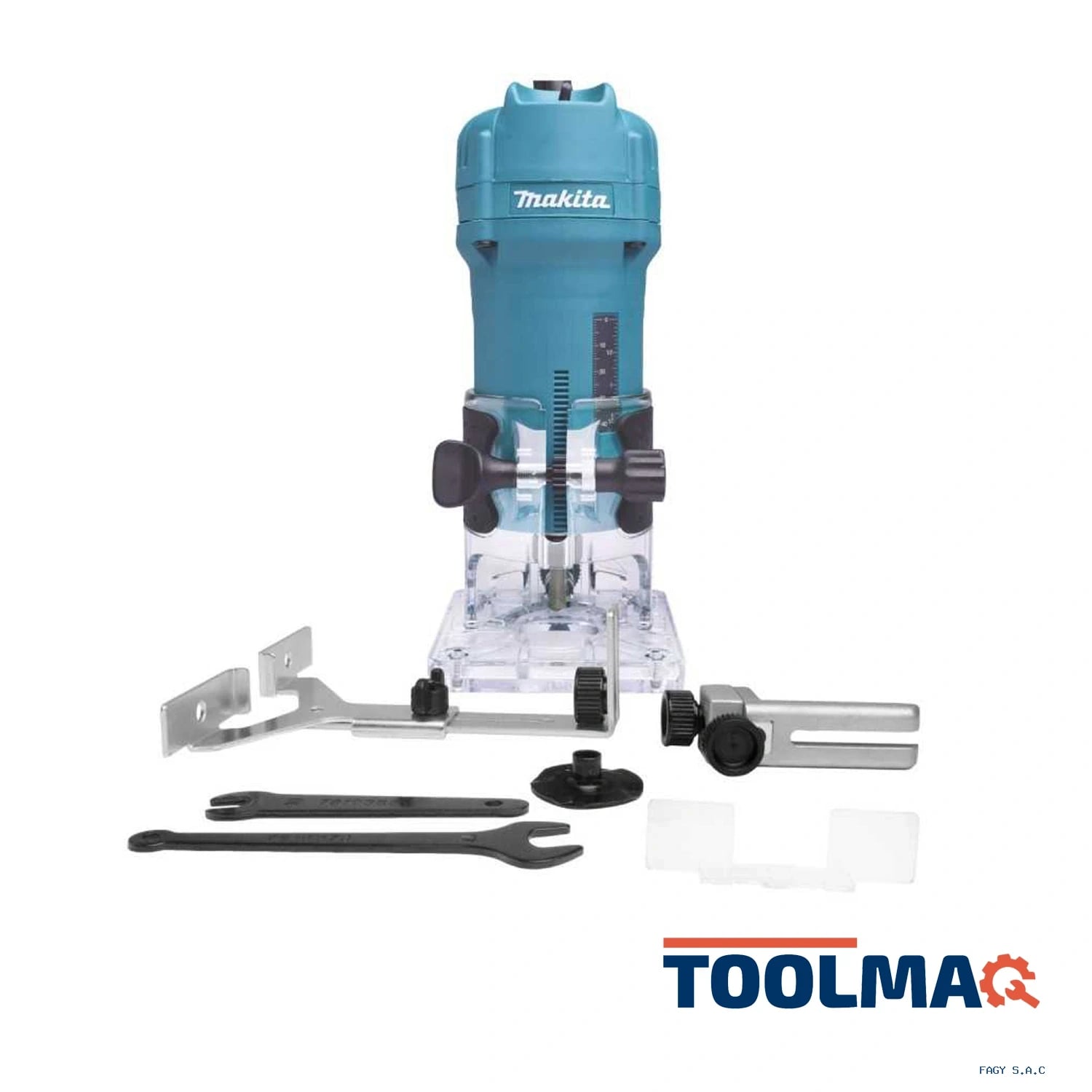Fresadora Recortadora 1/4" 530W Makita 3709