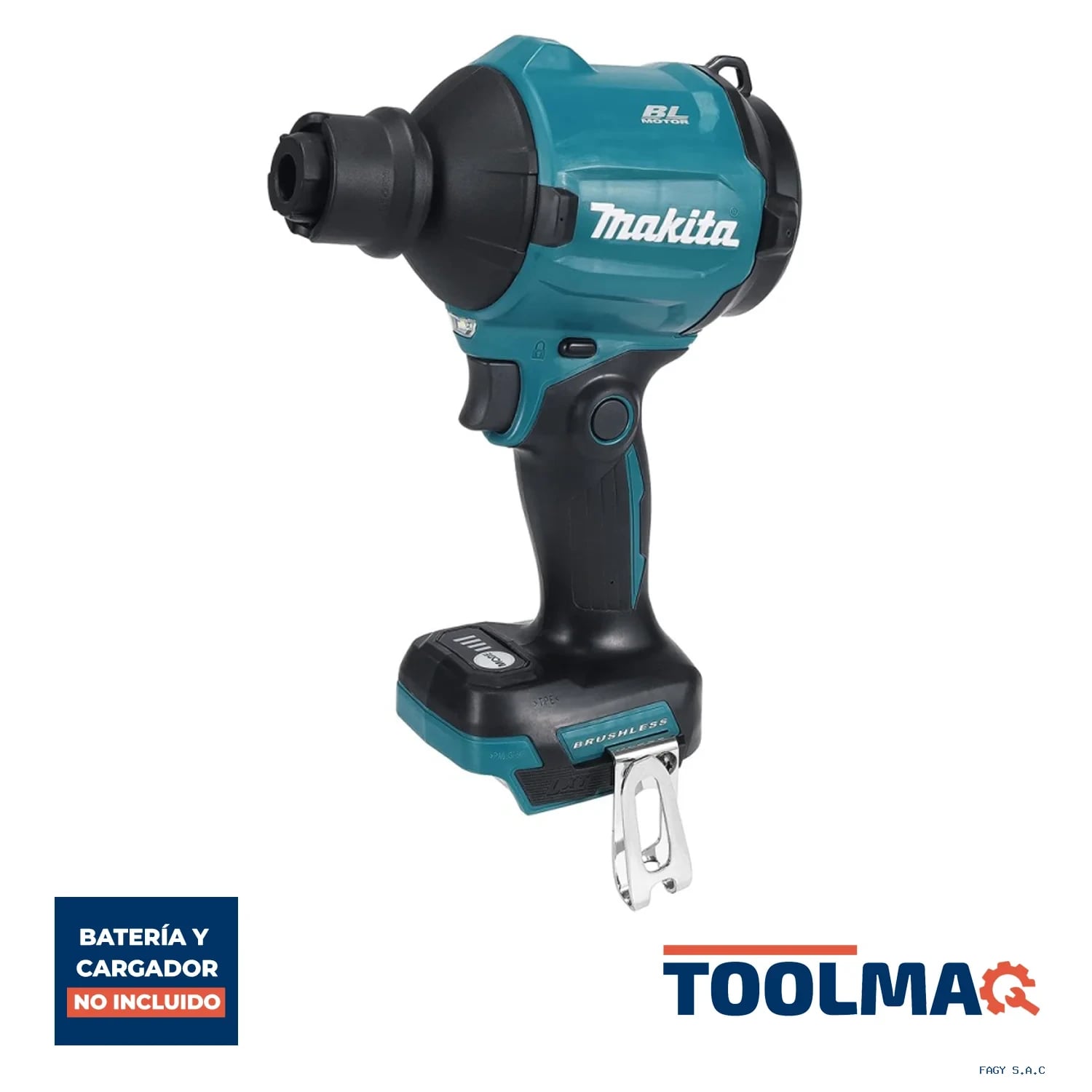 Pistola Sopladora 18V LXT BL 0 – 1,1 m3/min Baretool Makita DAS180Z