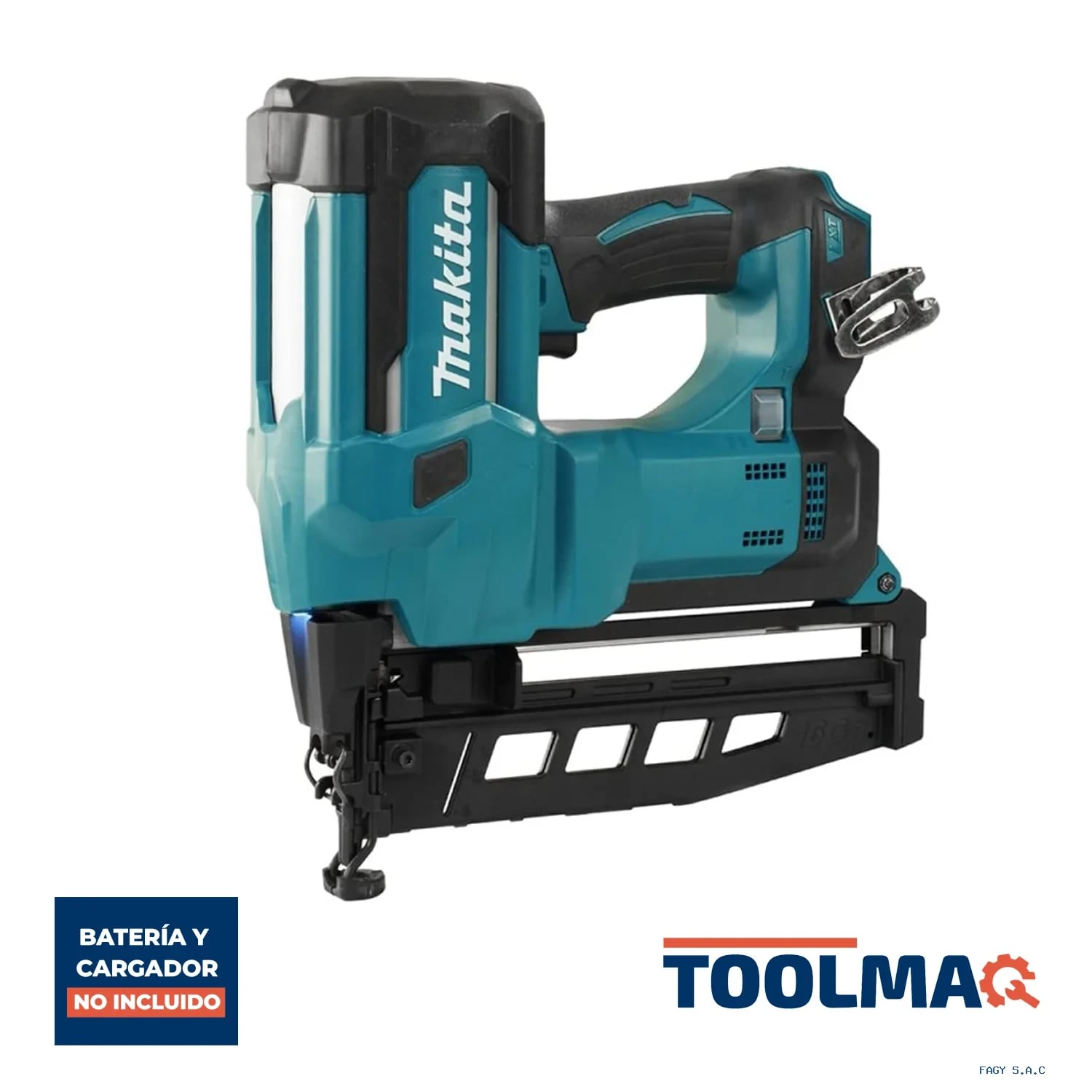 Clavadora 18V LXT 5/8 – 1-3/8" Calibre 18 (sin baterias ni cargador) Makita DFN350Z