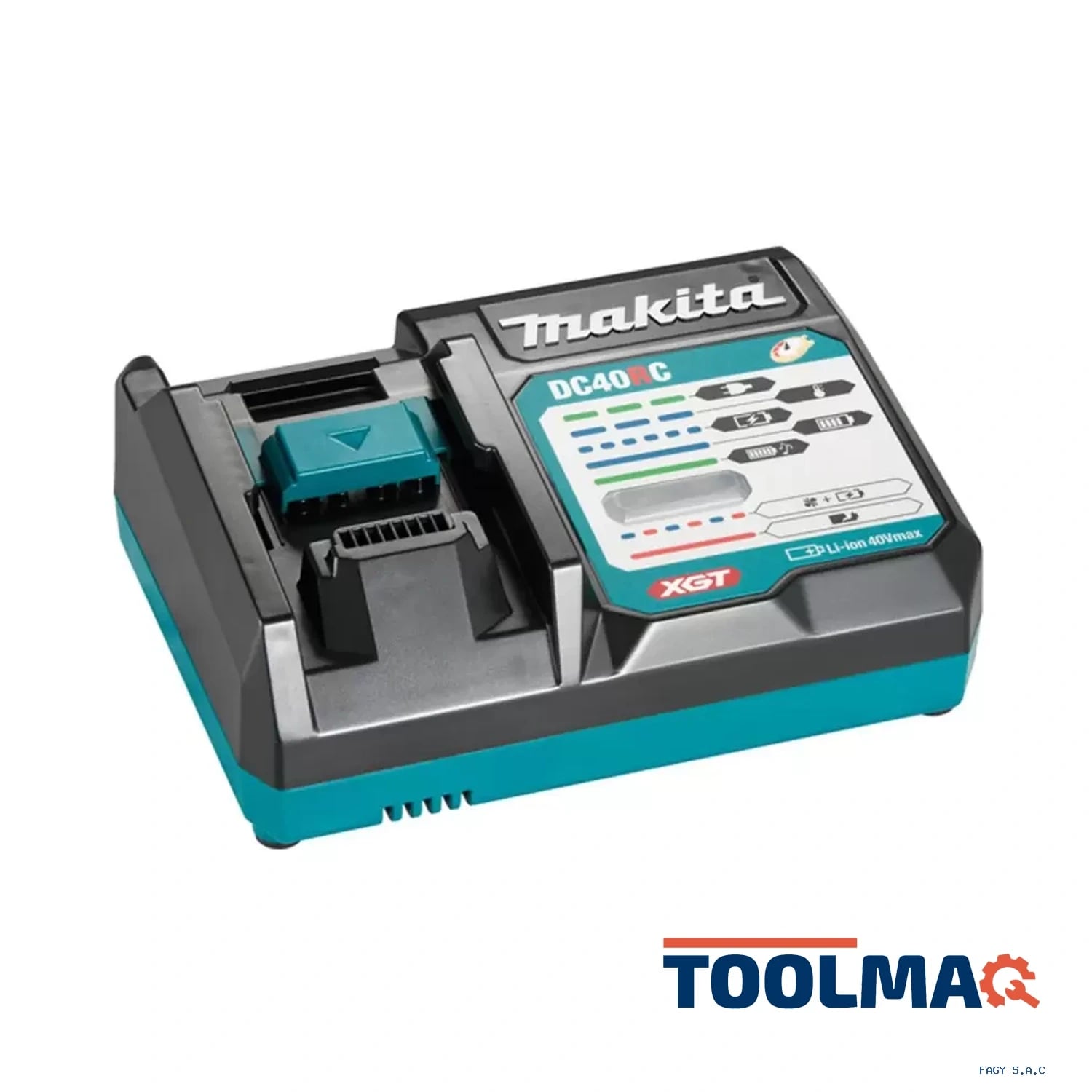 Cargador Estandar de Baterías XGT 40Vmax – DC40RC 630C66-0