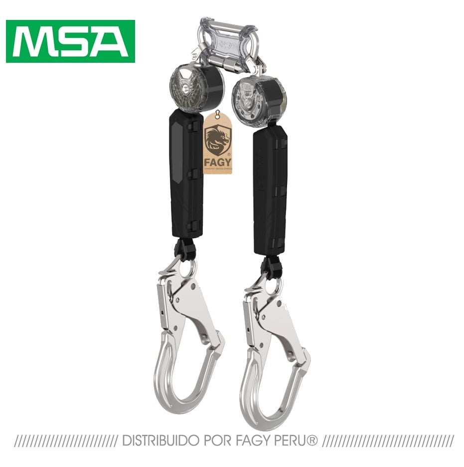 Bloque retráctil dual cinta de nylon MSA VTOHW-012-RA-A - MSA