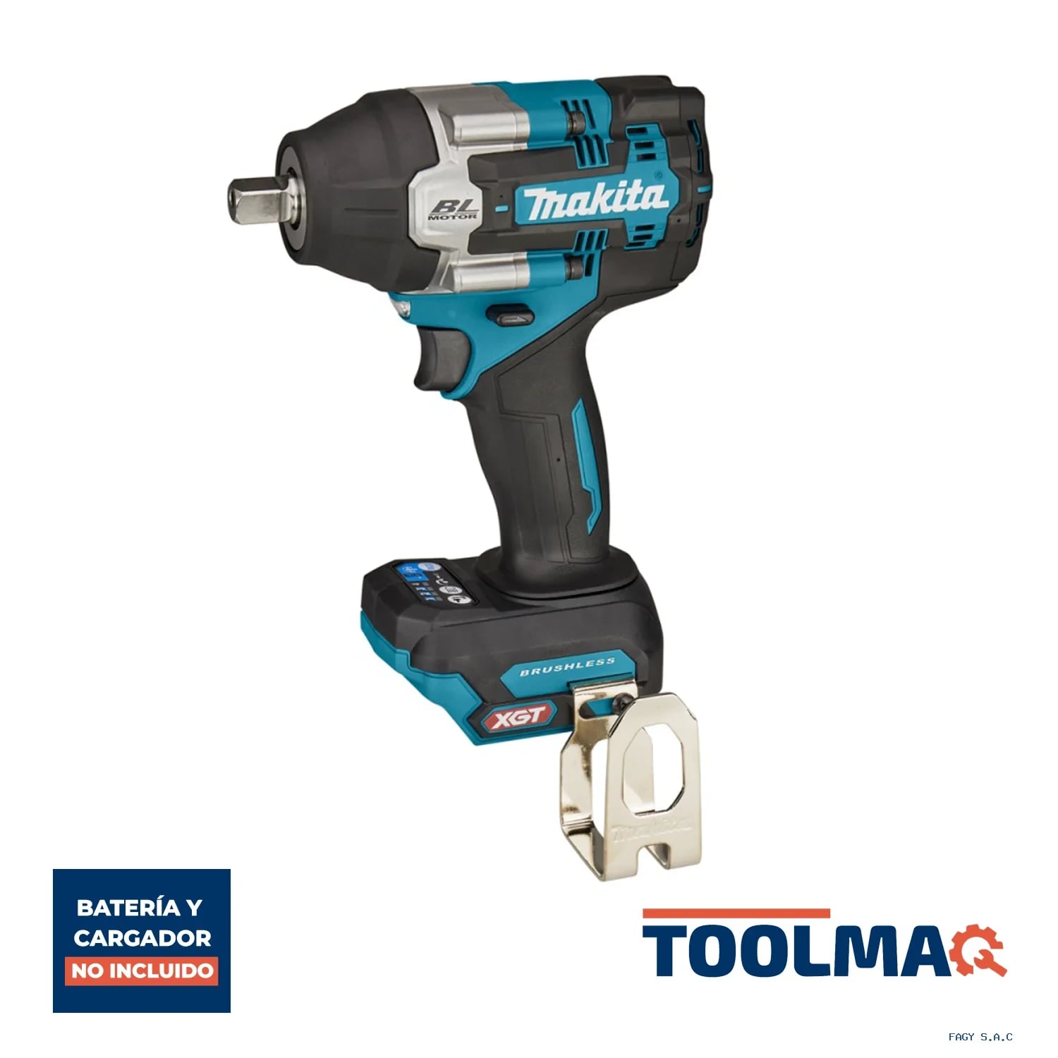 Llave de Impacto 1/2" 40V XGT BL 760Nm Baretool Makita TW007GZ
