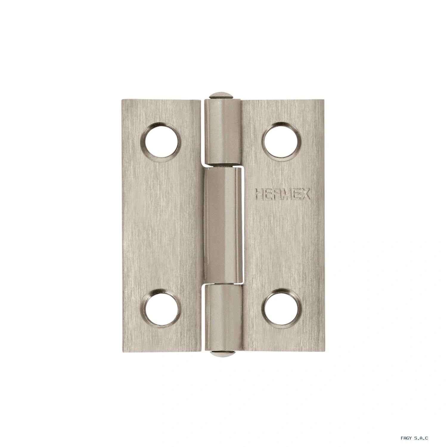 Bisagra rectangular acero inoxidable HERMEX 43200