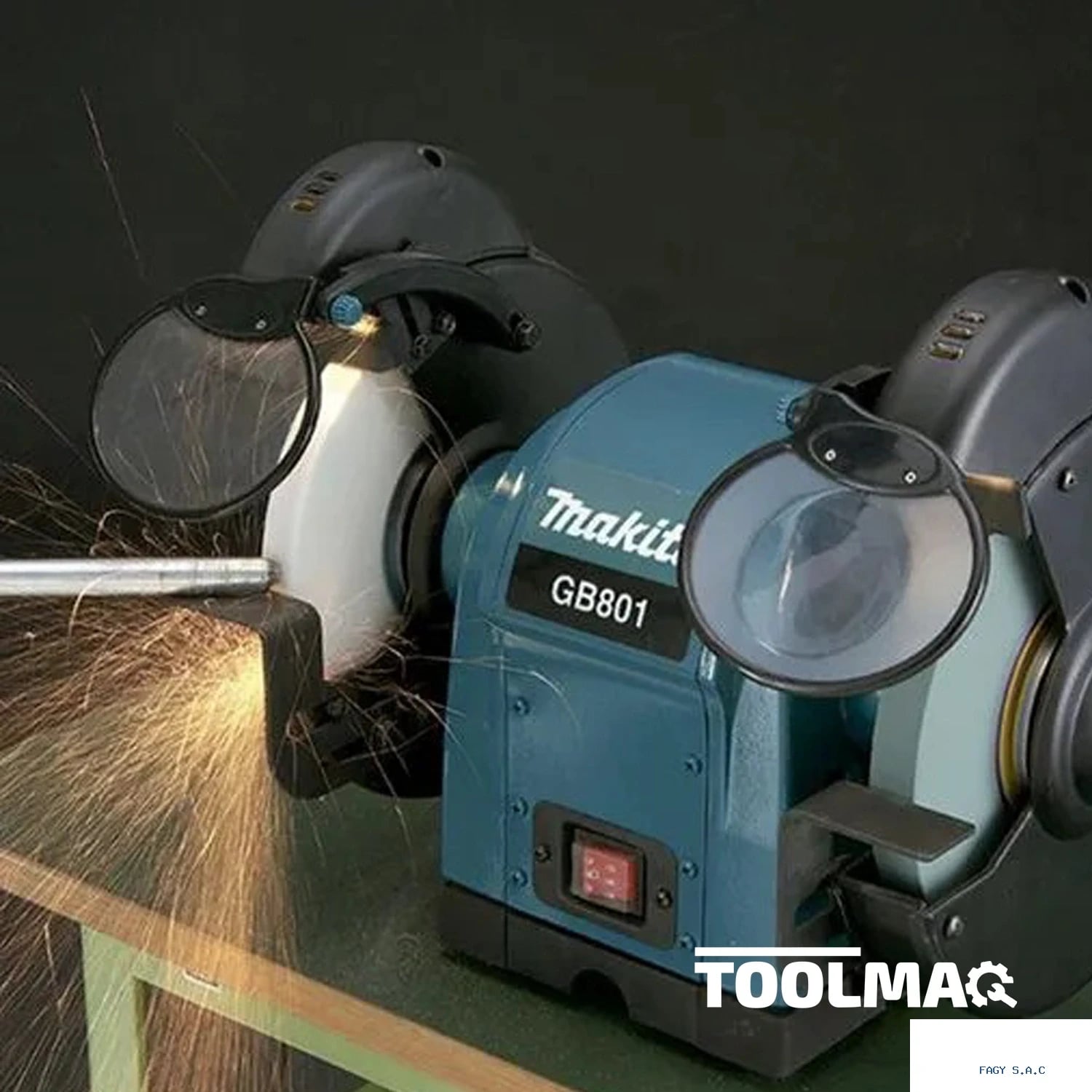 Esmeril de Banco 8" 550W Makita GB801