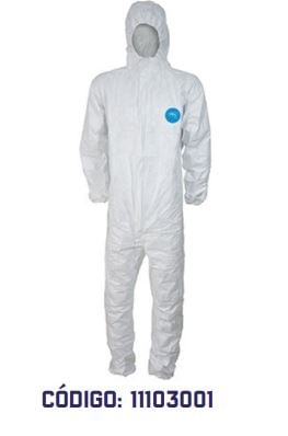 Mameluco blanco desechable TRX 1000