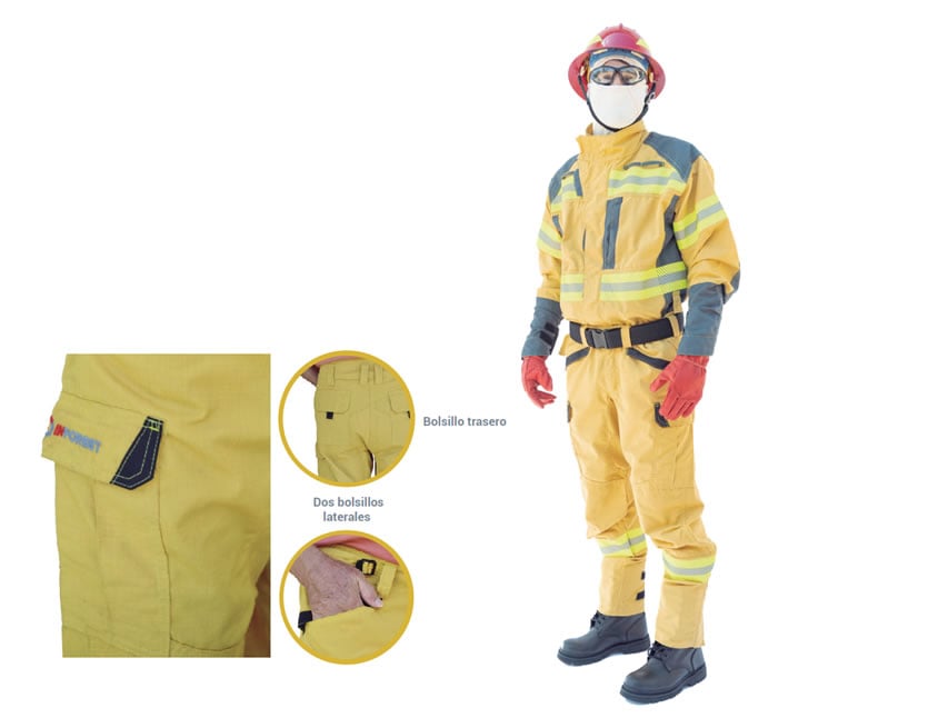 Pantalón forestal Euro XVI marca Inforest