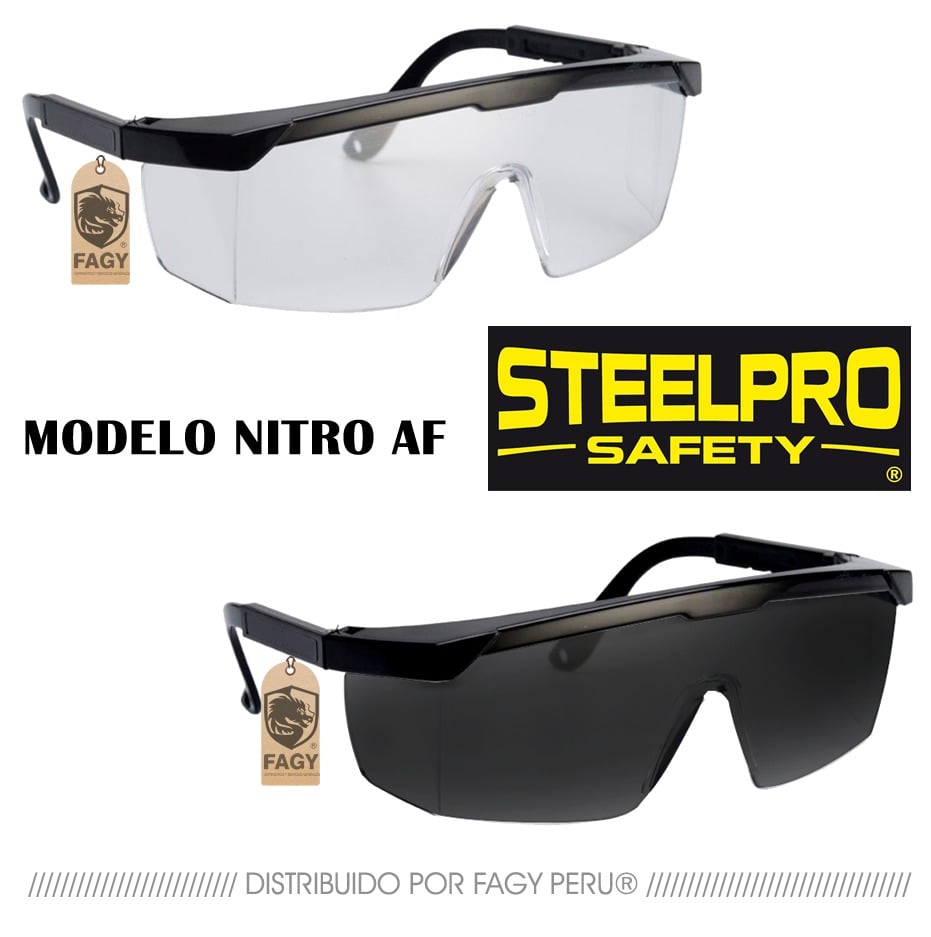 Lente de seguridad modelo Nitro AF Steelpro