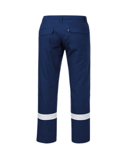 Pantalón ignifugo 14 calcm2 con cinta reflectiva