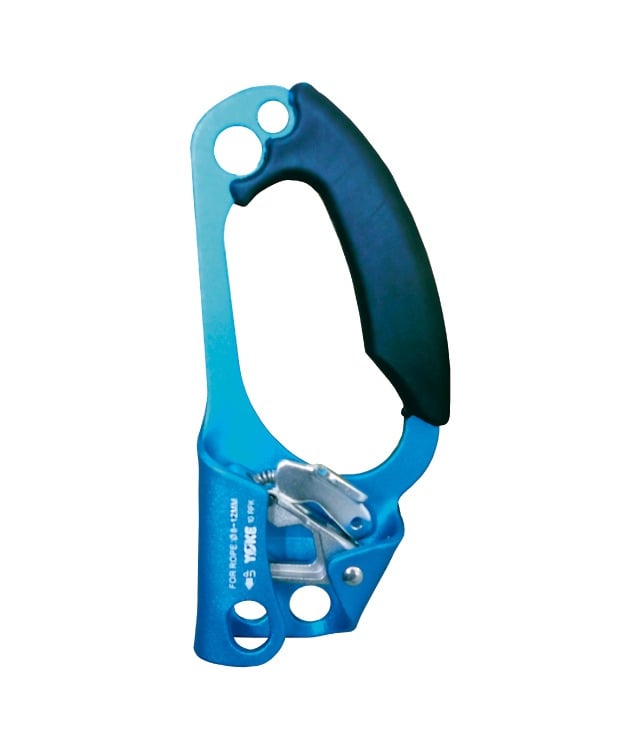 Puño ascendedor izquierdo (azul) Yoke (1)