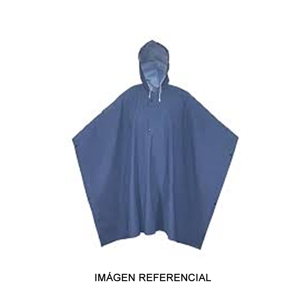 Poncho de pvc azul Segpro