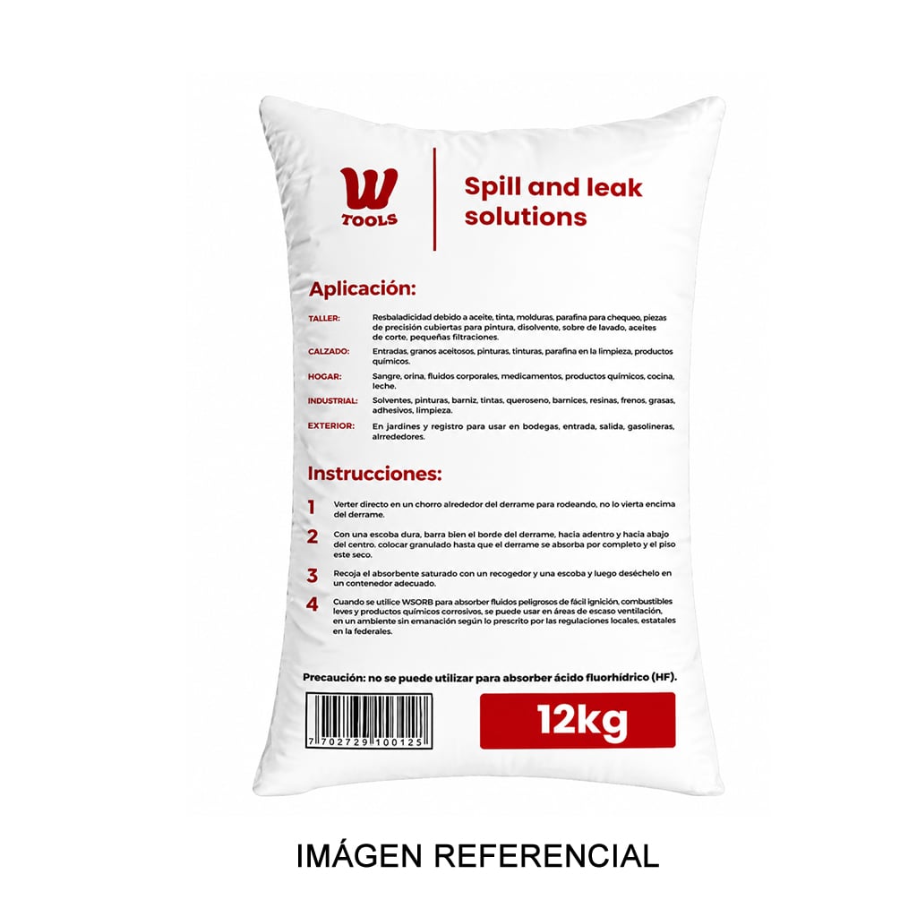 Absorbente Granulado 12 kg WSORB-12