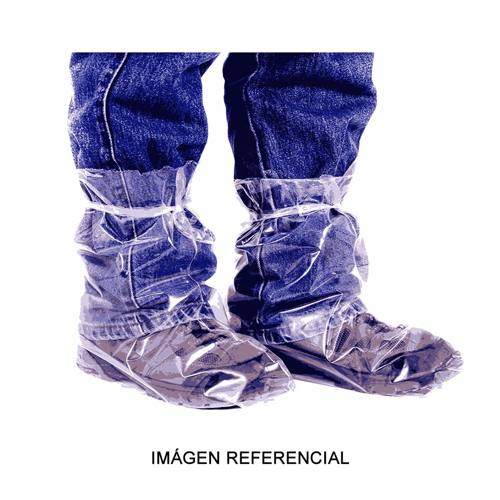 Botas descartables biodegradables color cristal - Segpro
