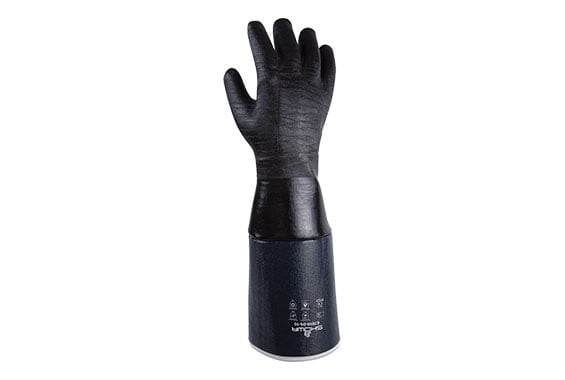 Guantes de neopreno con manga de nitrilo Showa 6781R-06 - SHOWA