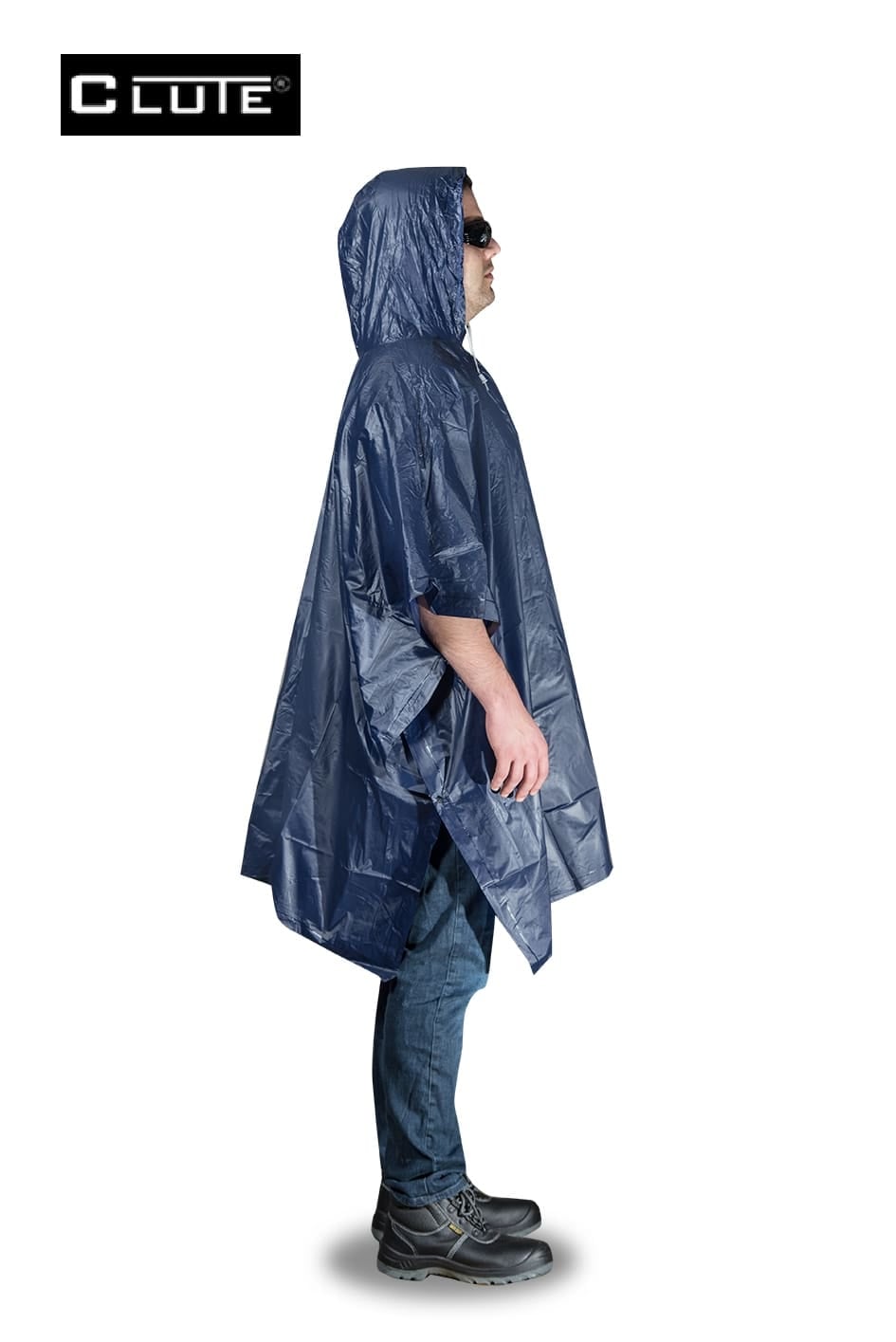 Poncho Pvc Azul
