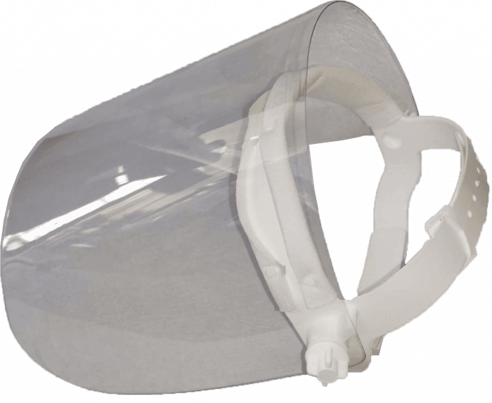 Protector facial light transparente