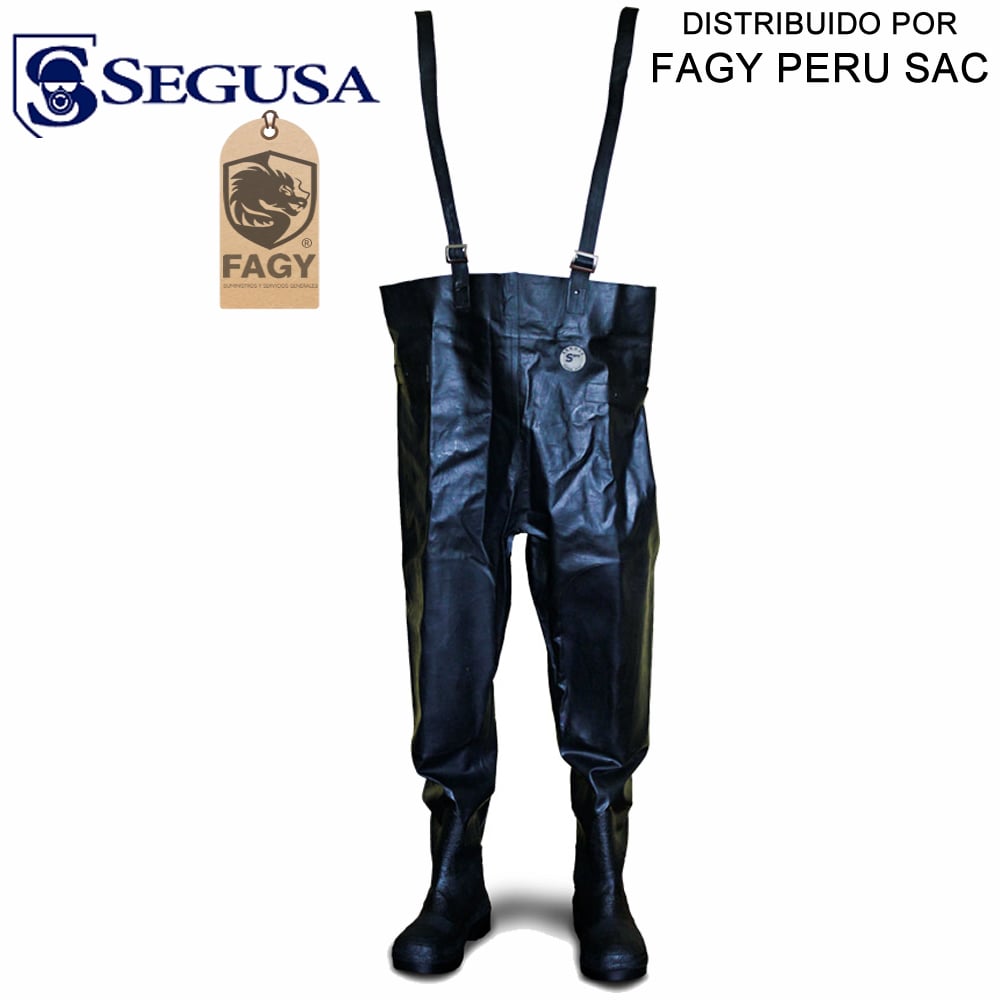 Bota pantalon de caucho con refuerzo - Segusa