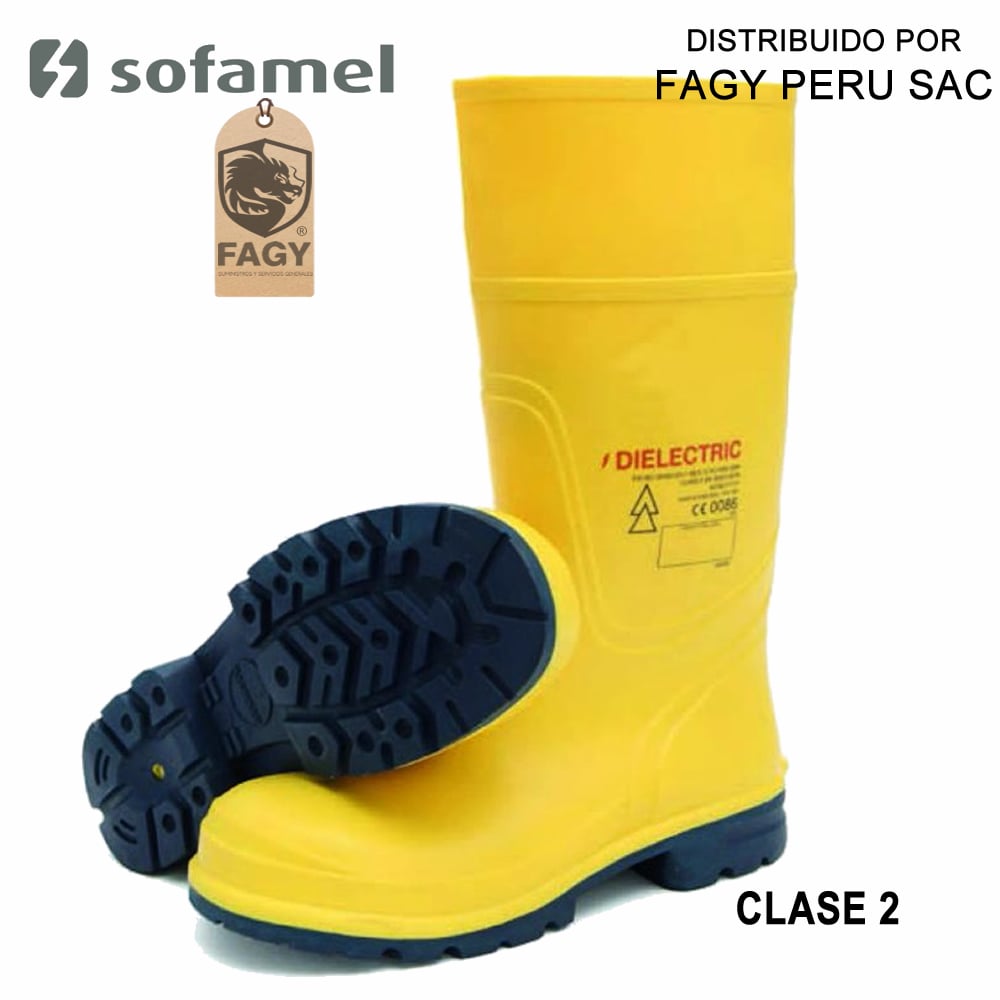 Botas dieléctricas clase 2 sofamel - Sofamel