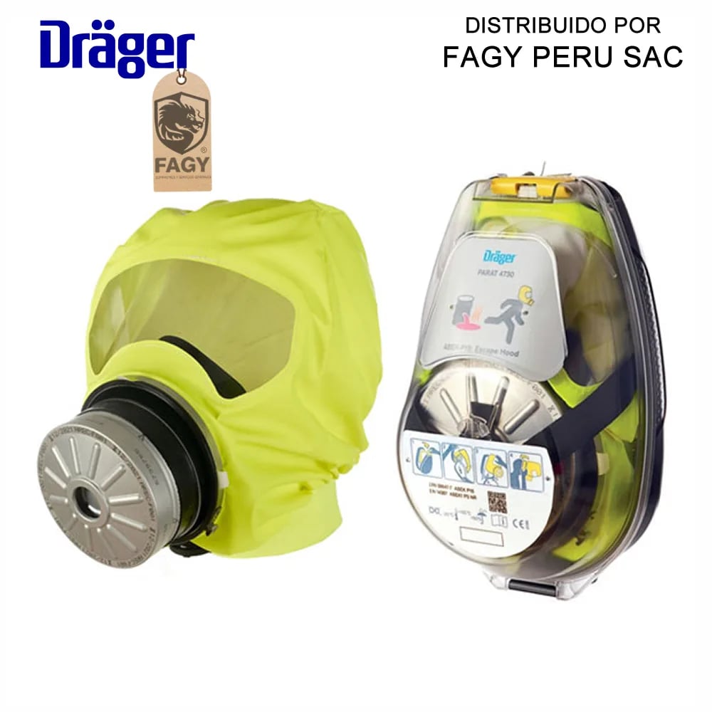 Capucha de Escape Rapido PARAT 7500 – Drager