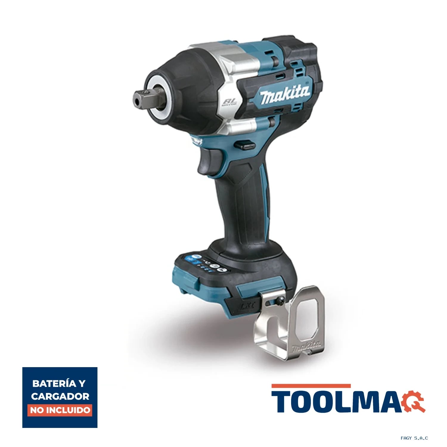 Llave de Impacto 1/2" 18V LXT BL 700Nm Baretool Makita DTW701Z