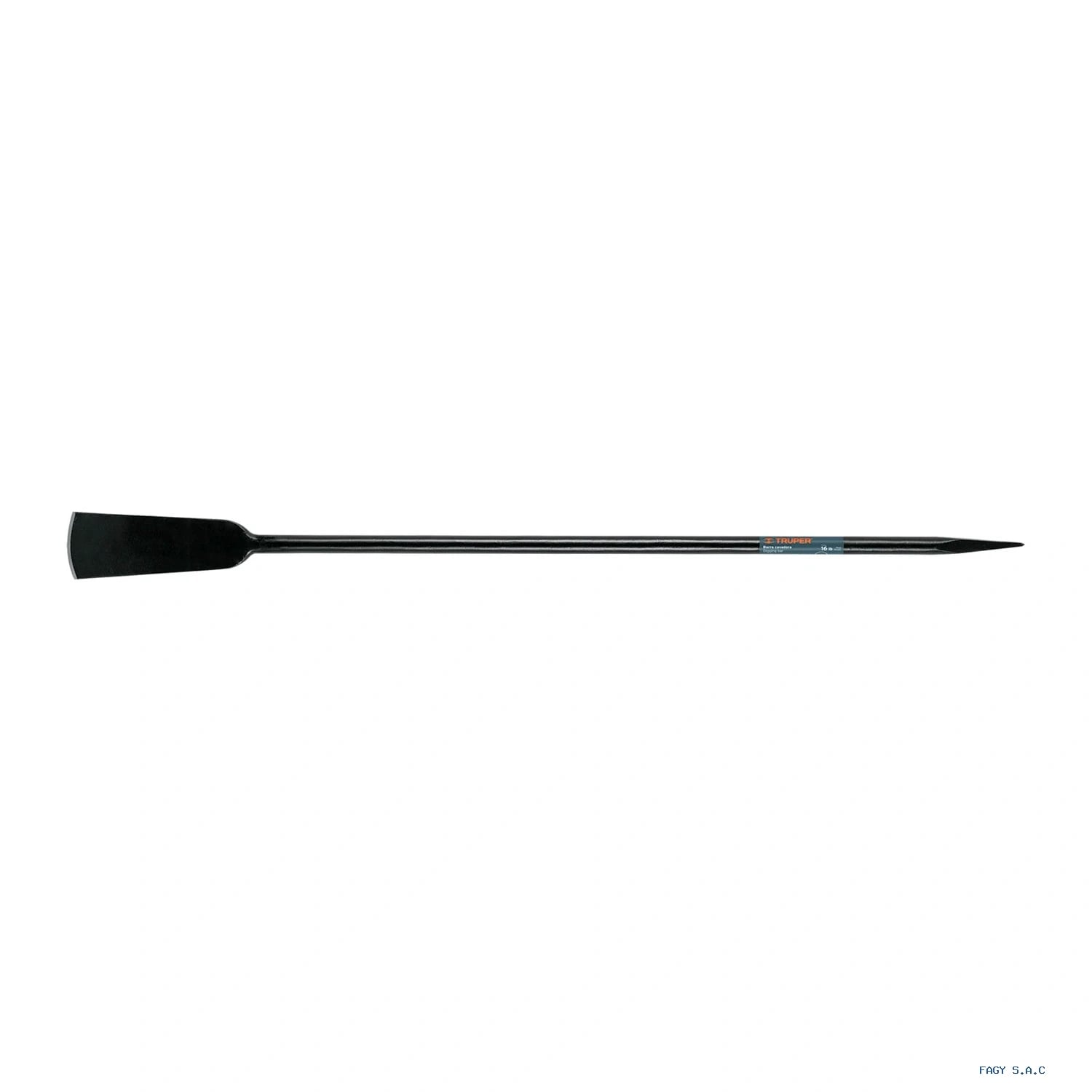 Barra cavadora 1" x 140 cm, escoplo 102 mm, TRUPER 19987