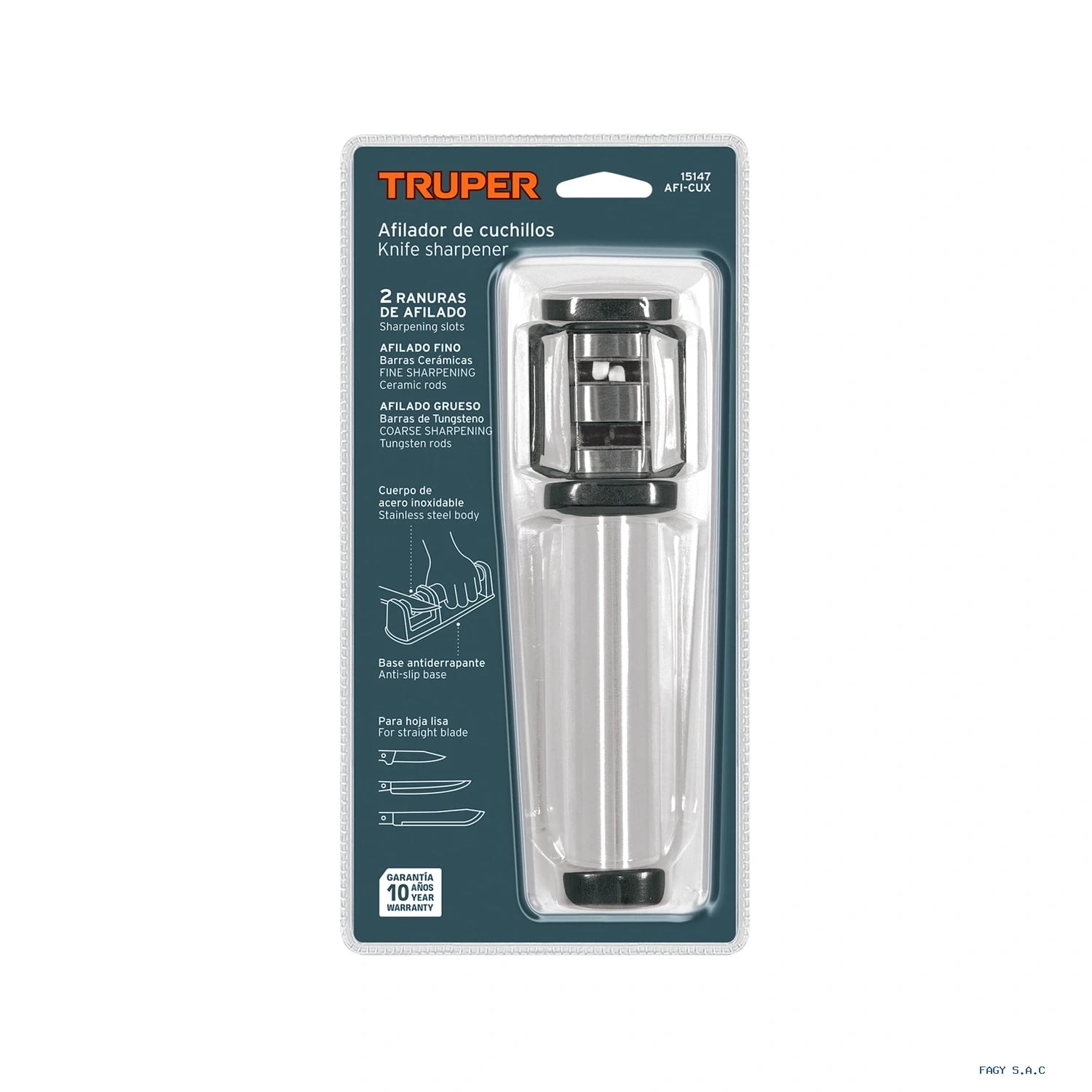 Afilador de cuchillos marca Truper 15147