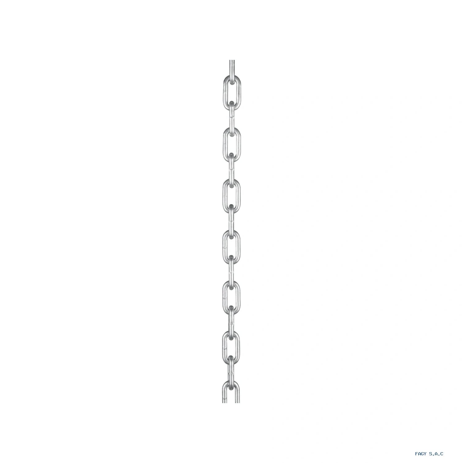 Cadena galvanizada 5 mm – 3/16", en saco con 50 kg, Truper 103442