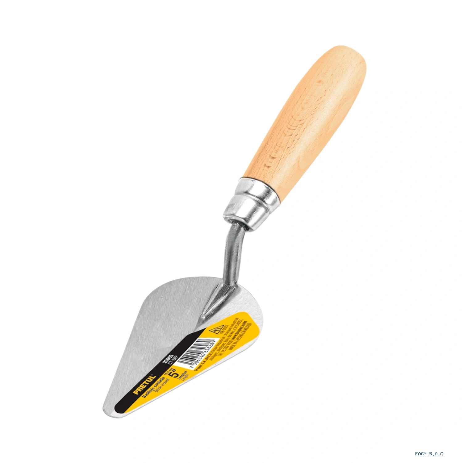 Cuchara para albañil 5", Pretul 20605
