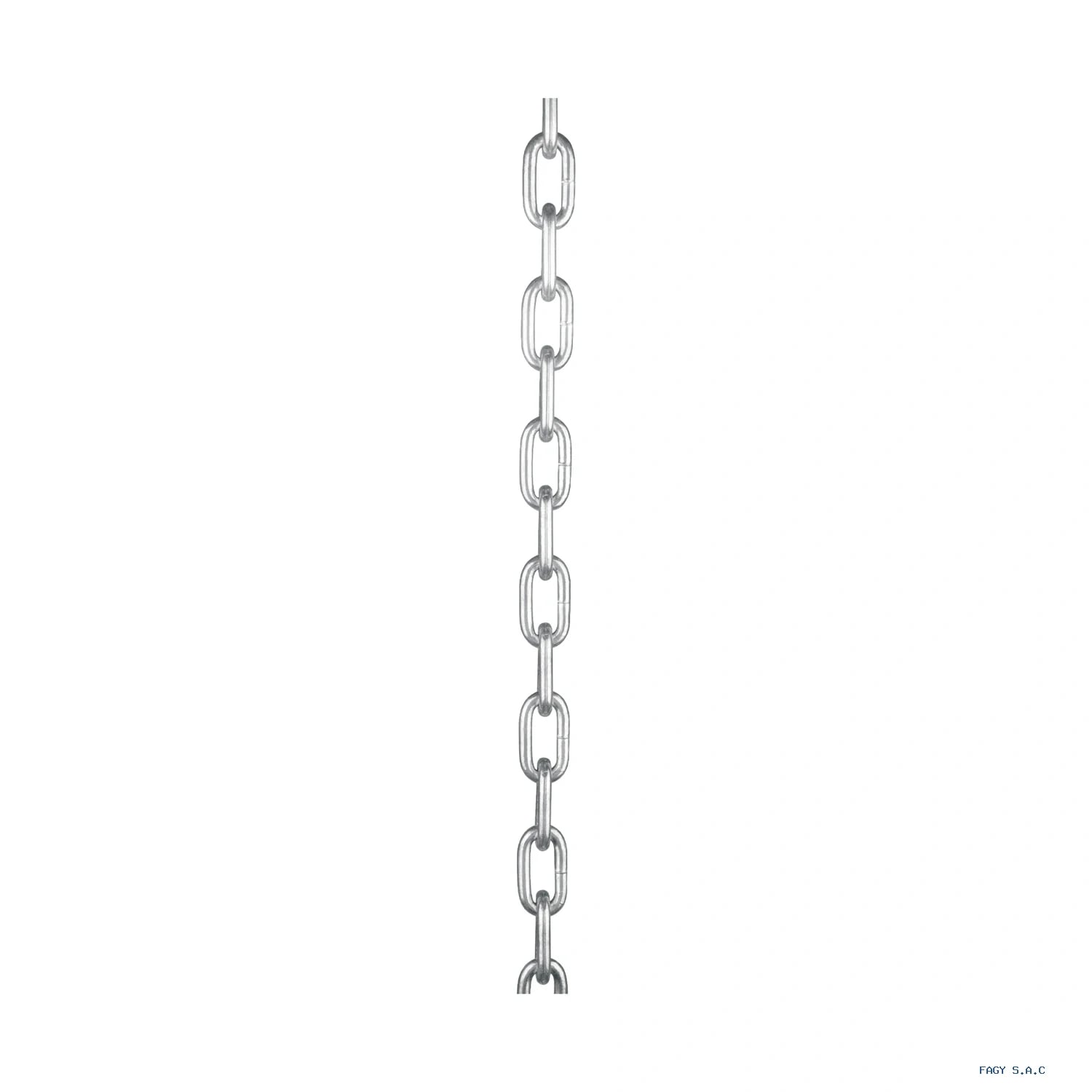 Cadena galvanizada 6 mm – 1/4", en saco con 50 kg, Truper 103443
