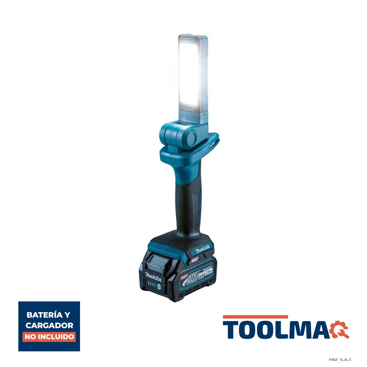 Linterna Led Giratoria XGT 40vmax 500 Lm 3 niveles Sin Baterías Makita ML006G