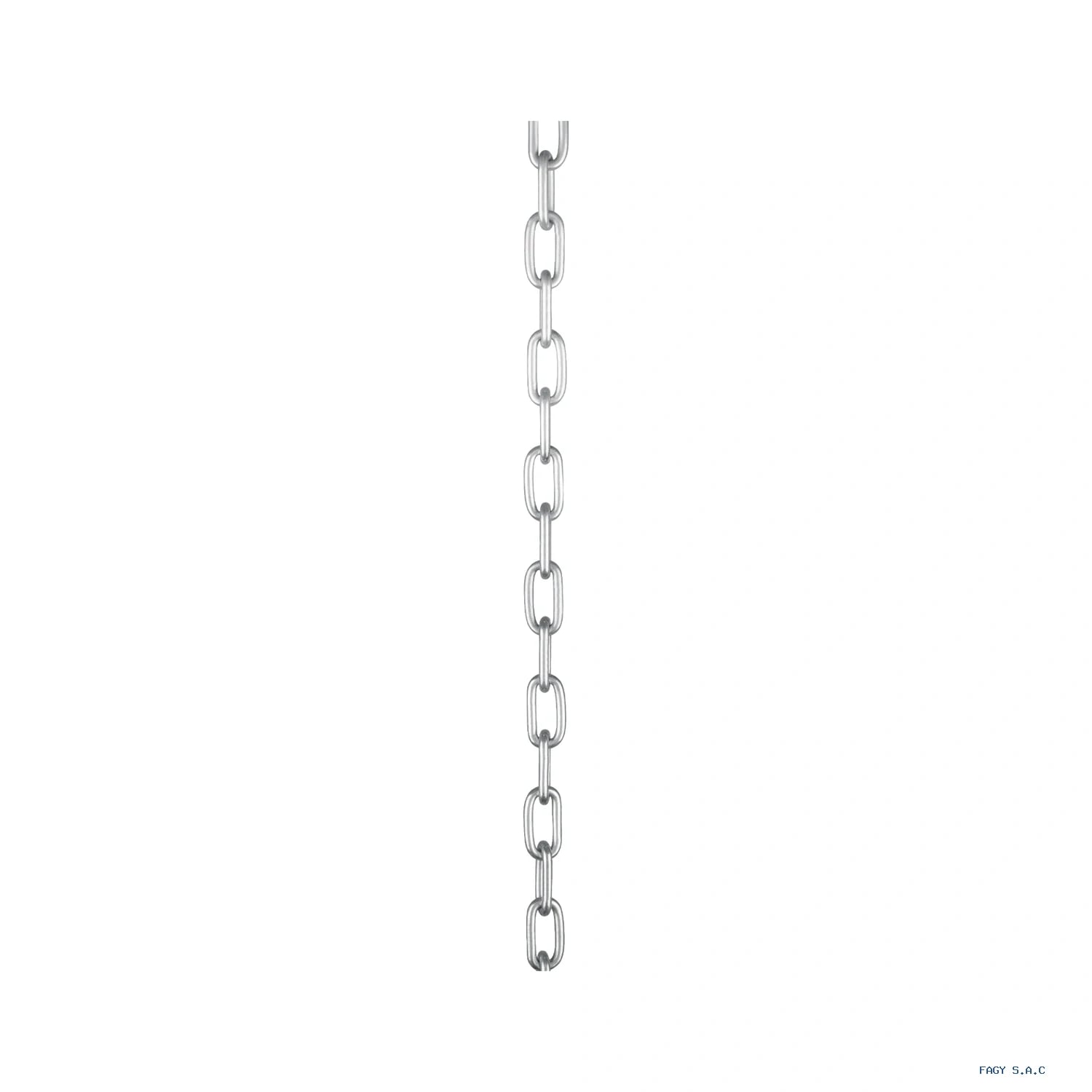 Cadena galvanizada 4 mm – 5/32", en saco con 50 kg, Truper 103441