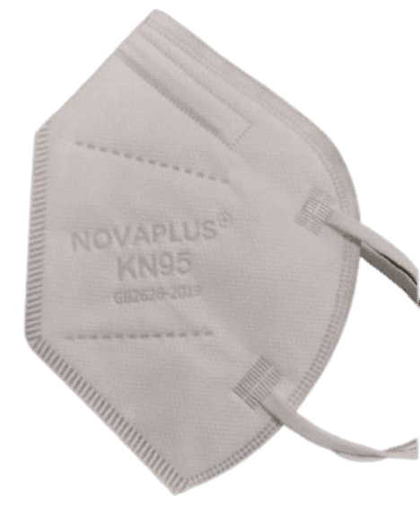 Mascarilla 5 capas KN95 blanco Novaplus