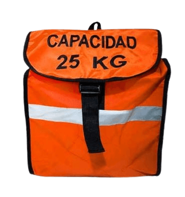 Mochila porta explosivos Cod ME002 capacidad 25 kg