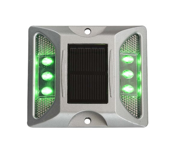 Tacha Solar Verde con Vastago