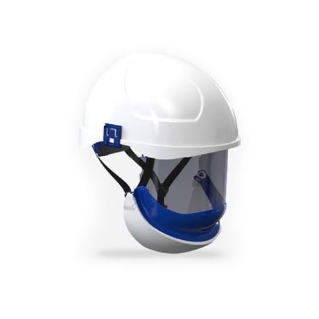 Casco anti arco electrico con pantalla facial