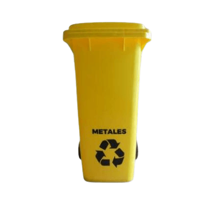 Contenedor de 120LT con ruedas sin pedal Serigrafiado