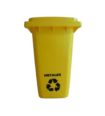 Contenedor de 240 litros con ruedas sin pedal Serigrafiado