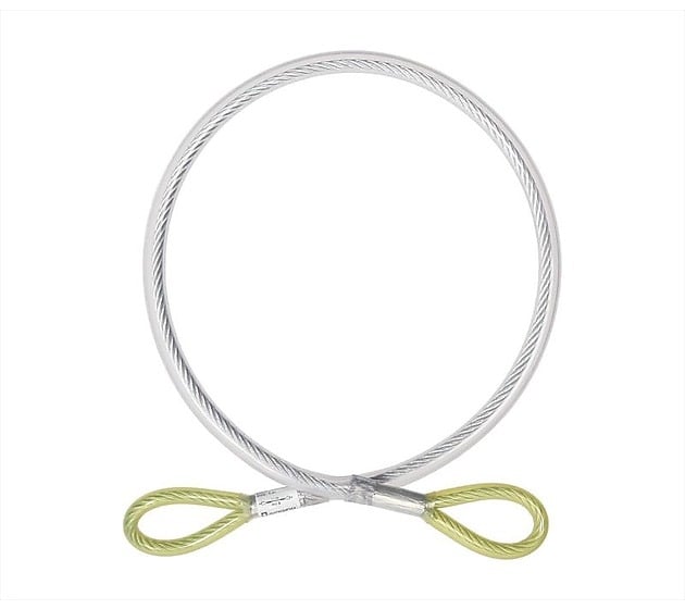 Dispositivo de conexión y anclaje de acero STEEL LANYARD 100CM, singing rock