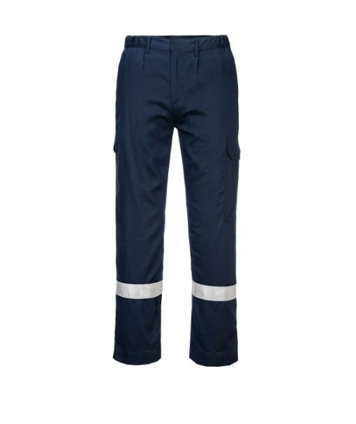 Pantalón ligero resistente a la llama y antiestático Azul marino FR412 portwest