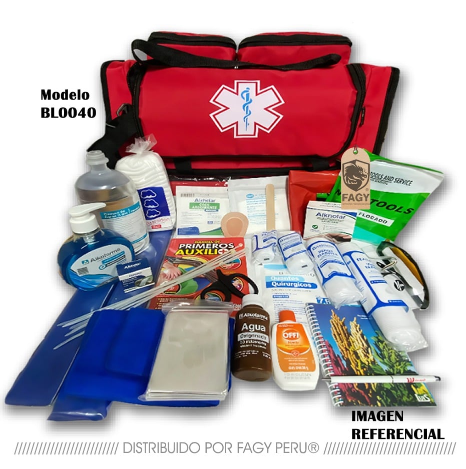 Botiquin de primeros auxilios mineria Anexo 2.6 BL0040