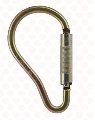 Carabinero acero apertura 51mm doble seguro ANSI N-259G