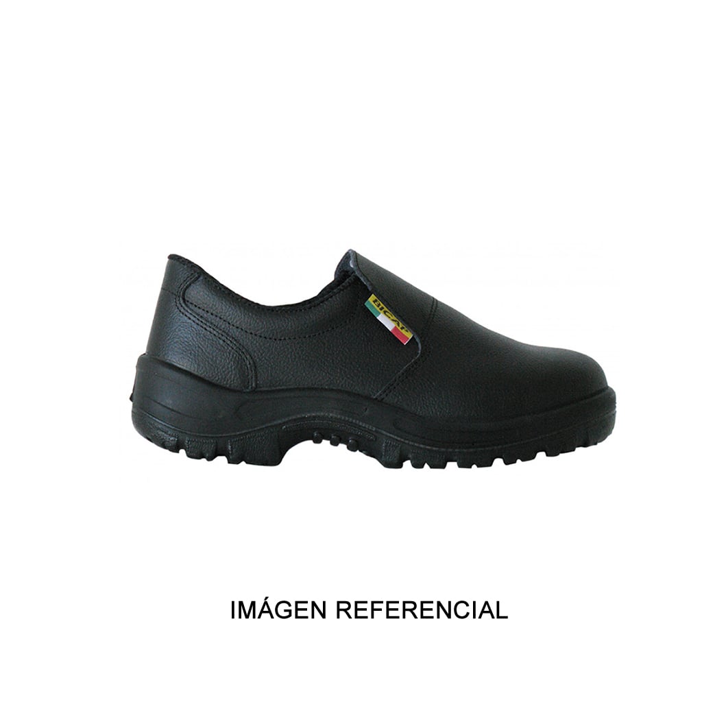 Calzado de seguridad con puntera composite negro Bicap
