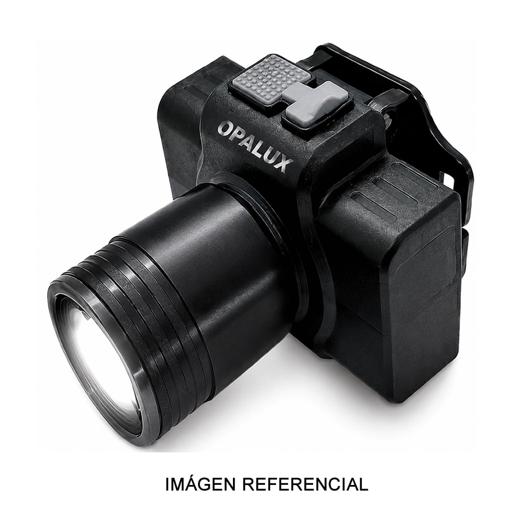 Linterna frontal recargable 3W Opalux OP-008
