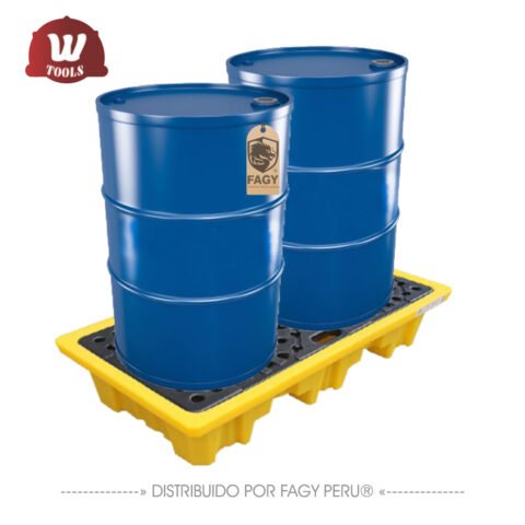 Pallet de contención 2 cilindros SP-2DP-R