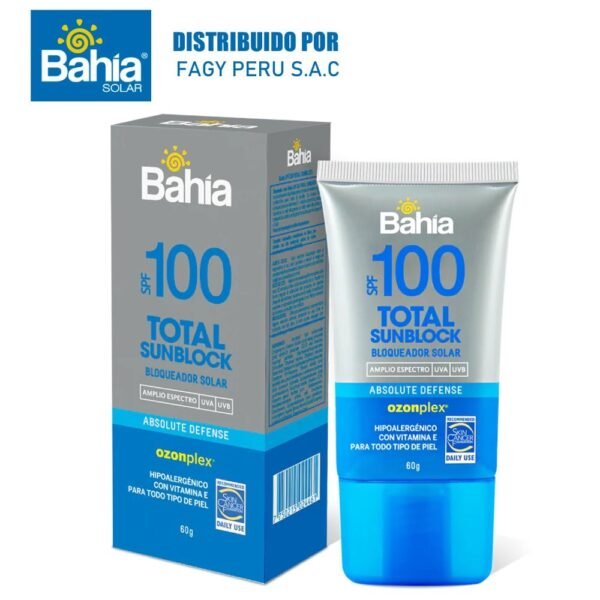 Bloqueador Bahia SPF100 x 60g Total SunBlock