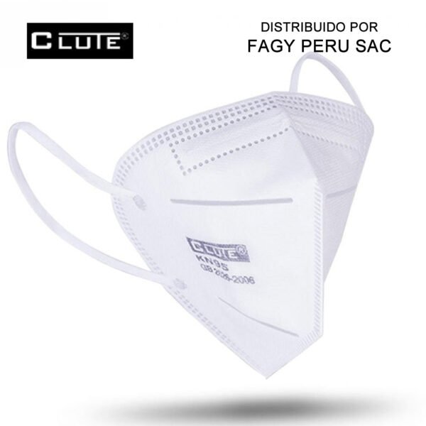 Mascarilla KN95 Clute Blanco